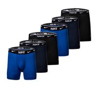 Nike Hombre Boxer Shorts, 6er Paquete - Boxers,Algodón Stretch,Monocromo