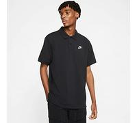 Nike Hombre Camiseta Polo, Black/White, L