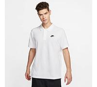 Nike Hombre Camiseta Polo, White/Black, M