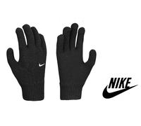Nike Swoosh 2.0 Knit Gloves N1000665-010, Unisex Gloves, Black, L/XL EU