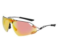 Nike Hombre Nike NIKE ZEUS EDGE E EV24031 891 Gafas de sol Titanio Naranja Cuadrada Normal
