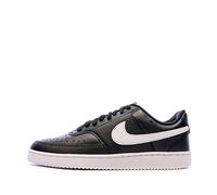 Nike Hombres Court Vision Low, Black/White-Photon Dust, 40 EU