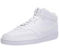 Nike Hombres Court Vision Mid, White/White-White, 42.5 EU