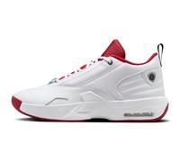 Nike Hombres Jordan MAX Aura 6Zapatos, Blanco Negro Turno Rojo, 43 EU