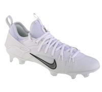 Nike Huarache 9 Elite Low Lacrosse Tacos para Hombre, Blanco, 9.5