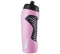 Nike hyperfuel Water Bottle Botella, unisex, HYPERFUEL WATER BOTTLE, Pink Pow/Black/White, 18oz/0.5L