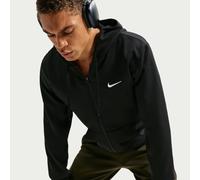 Nike Hyverse Dri-FIT - Sudadera con Capucha para Hombre, Forro Polar, con Cremallera Completa, Color Negro/Blanco, Talla XL