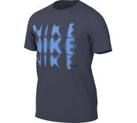 Nike Hyverse Dri-Fit UV Camiseta Fitness De Manga Corta para Hombre, Thunder Blue/Black, HJ3074-437, L
