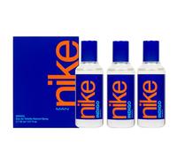 NIKE - Indigo Pack de 3 x 30 ml, Colonia Hombre, Formato Viaje en Spray, Perfume Hombre, Eau de Toilette Natural y Masculina, Aroma Frutal Amaderado, Fragancia Juvenil