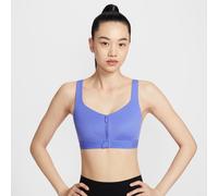 Nike Indy High Support Sujetador deportivo con almohadilla y cremallera frontal - Mujer - Azul XXL