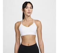 Nike Indy Light Support Sujetador deportivo regulable con acolchado - Mujer - Blanco L