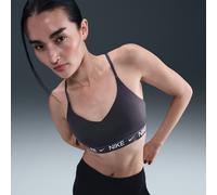 Nike Indy Light Support Sujetador deportivo regulable con acolchado - Mujer - Gris XL