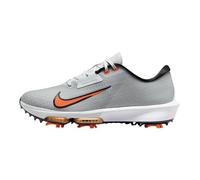 Nike Infinity Tour 2 - Zapatos de golf (HQ2158-001, platino puro/blanco/naranja seguridad), Platino puro/blanco/naranja de seguridad, 41 EU