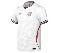 Nike Inglaterra Niños 10/12 años - England National Team Camiseta de fútbol - WM 2026 Euro Fan Jersey NK Dri-FIT Stadium Home Shirt, White/Speed Red/Obsidian/Obsid