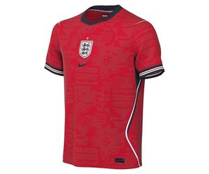 Nike Inglaterra Niños 12/13 años - England National Team Camiseta de fútbol - WM 2026 Euro Fan Jersey NK Dri-FIT Stadium Away Shirt, Speed Red/Obsidian/White/Obsid