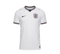 Nike Inglaterra Niños 13/15 años - England National Team Camiseta de fútbol - WM 2026 Euro Fan Jersey NK Dri-FIT Stadium Home Shirt, White/Speed Red/Obsidian/Obsid