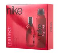 NIKE - Instinct Woman Promoción Perfume 100 ml + Desodorante 200 ml, Colonia y Desodorante Mujer, Perfume Formato Líquido, Eau de Toilette Natural, Femenina, Aroma Amaderado Oriental, Fragancia Fresca