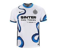 Nike - Inter de Milán Temporada 2021/22 Camiseta Segunda Equipación Equipación de Juego, XL, Unisex