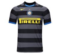 Nike Inter M NK BRT Stad JSY SS 3R T-Shirt, Hombre, Dark Grey/Tour Yellow Full Sponsor, XL
