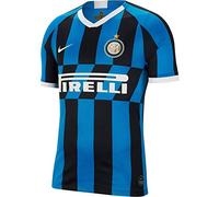 Nike Inter M Nk BRT Stad JSY SS Hm Short Sleeve Top, Hombre, Blue Spark/White, L