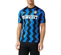 Nike Inter M NK BRT Stad JSY SS Hm T-Shirt, Hombre, Blue Spark/White Full Sponsor, XS