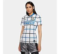 Nike Inter W NK BRT Stad JSY SS AW T-Shirt, Mujer, White/Black Full Sponsor, M