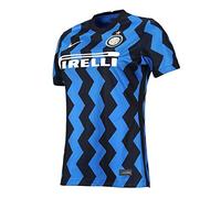Nike Inter W NK BRT Stad JSY SS Hm T-Shirt, Mujer, Blue Spark/White Full Sponsor, M
