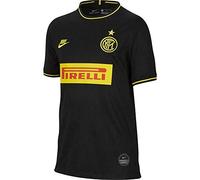 Nike Inter Y Nk BRT Stad JSY SS 3r Camiseta, Unisex niños, Black/Tour Yellow, XS