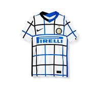 Nike Inter Y NK BRT Stad JSY SS AW T-Shirt, Unisex niños, White/Black Full Sponsor, M