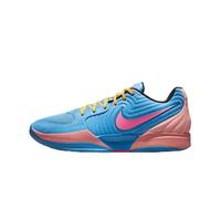 Nike Ja 2 Nightmare - Tenis de baloncesto para hombre, Blue Beyond/Celestial Gold/Apricot Agate/Hyper Pink, 45 EU