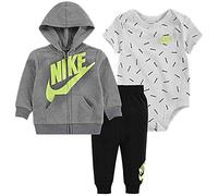 Nike Jdi Toss 3pc Fz Pant Set 5uf323-023 mono completo niño 0-24