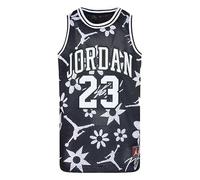 NIKE JDN Jordan 23 AOP - Camiseta Unisex para niños, Negro (Blanco), S