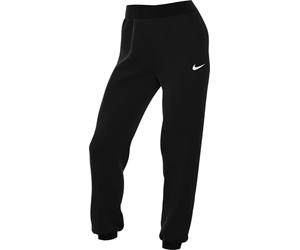 Nike Joggers Extragrandes De Tiro Medio con Protección UV Sportswear Classic Wovens para Mujer, Black/White, FV7660-010, L