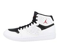 Nike Jordan Access Hombre Zapatilla de Correr, Blanco/Gimnasio Rojo/Negro, 45.5 EU