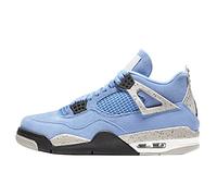 Nike Jordan Air 4 Retro para hombre, Azul, negro, gris y blanco, 40.5 EU