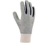 Nike Jordan Airy Knit Guantes de punto Guantes de invierno cálidos y suaves, Lt Orewood BRN/Off Noir, M