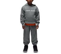 NIKE Jordan - Chándal infantil con capucha MJ Baseline gris, gris/blanco, 6 años