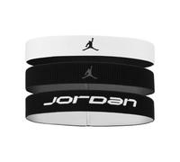 Nike Jordan Elastic Sport Wide 3 PK Diademas para hombre Black/White/Black One Size
