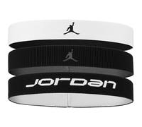 Nike Jordan Elastic Sport Wide 3 PK Diademas para hombre Black/White/Black One Size