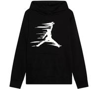 Nike Jordan Felpa Nera da Bambino 95D384-023, Negro, M