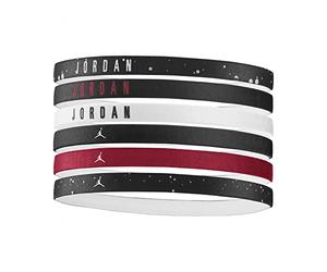Nike Jordan Headbands - Banda para el Pelo para Uso Deportivo, 6 Unidades
