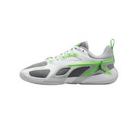 NIKE Jordan Heir, Sneaker Mujer, Sail Wolf Grey Electric Green White, 40 EU