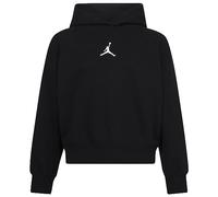 Nike Jordan Icon Play Sudadera con Capucha para niña, código Negro 45C695-023, Negro/Blanco, 10-12 años
