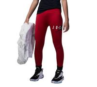 Nike Jordan - Leggings de niña Jumpman Sustainable Rojo, Rojo Blanco Negro, 8-10 años