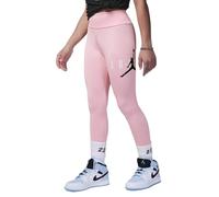 Nike Jordan - Leggings de niña Jumpman Sustainable Rosa, Rosa Blanco Negro, 10-12 años