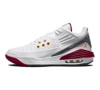 NIKE Air Jordan MAX Aura 5 Hombre Basketball Trainers DZ4353 Sneakers Zapatos (UK 10 US 11 EU 45, White Vivid Orange 160)