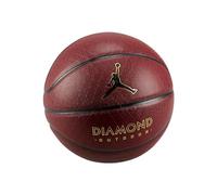 Nike Jordan NBA Diamond Outdoor J100825289107 - Balón de Baloncesto (Talla 7), Color ámbar/Negro/Dorado metálico, para Hombre