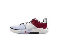 Nike Jordan One Take 5, Zapatillas de básquetbol Hombre, White Gym Red Sail Black, 42 EU