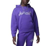 Nike Jordan Sudadera de Chica con Capucha Take Flight Snap Púrpura Código 45C807-P44, Violeta, 10-12 años