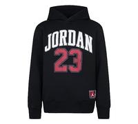 Nike Jordan Sudadera de Niño con Capucha Hbr Negro Código 95C479-023, Negro/Rojo/Blanco, 8-10 años